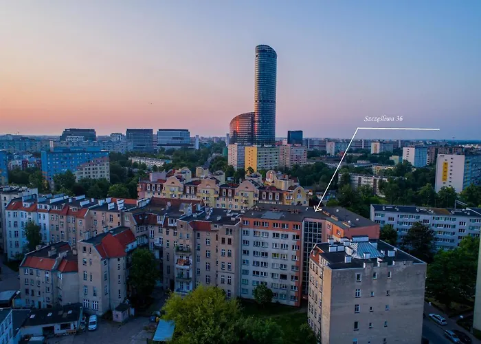 شقة Szczesliwa 36 Przy Skytower!